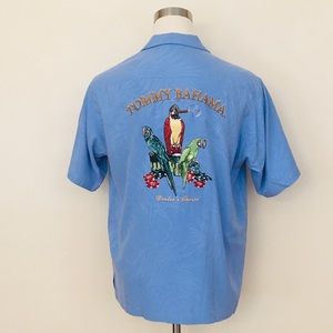 Tommy Bahama men’s silk camp shirt